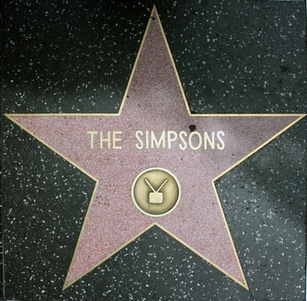 The Simpsons Hollywood Star The Simpsons Hollywood Star